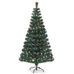 sapin lumineux fond blanc